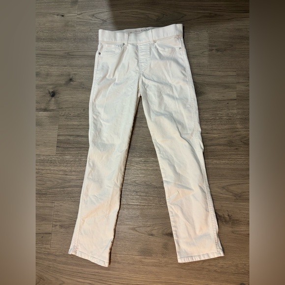 Gloria Vanderbilt Cream High-Rise Straight Jeans - Picture 1 of 3